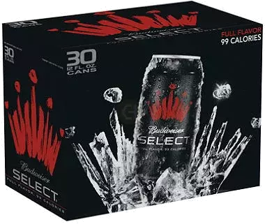 BUD SELECT 30/PK (30 Pack) 12 OZ