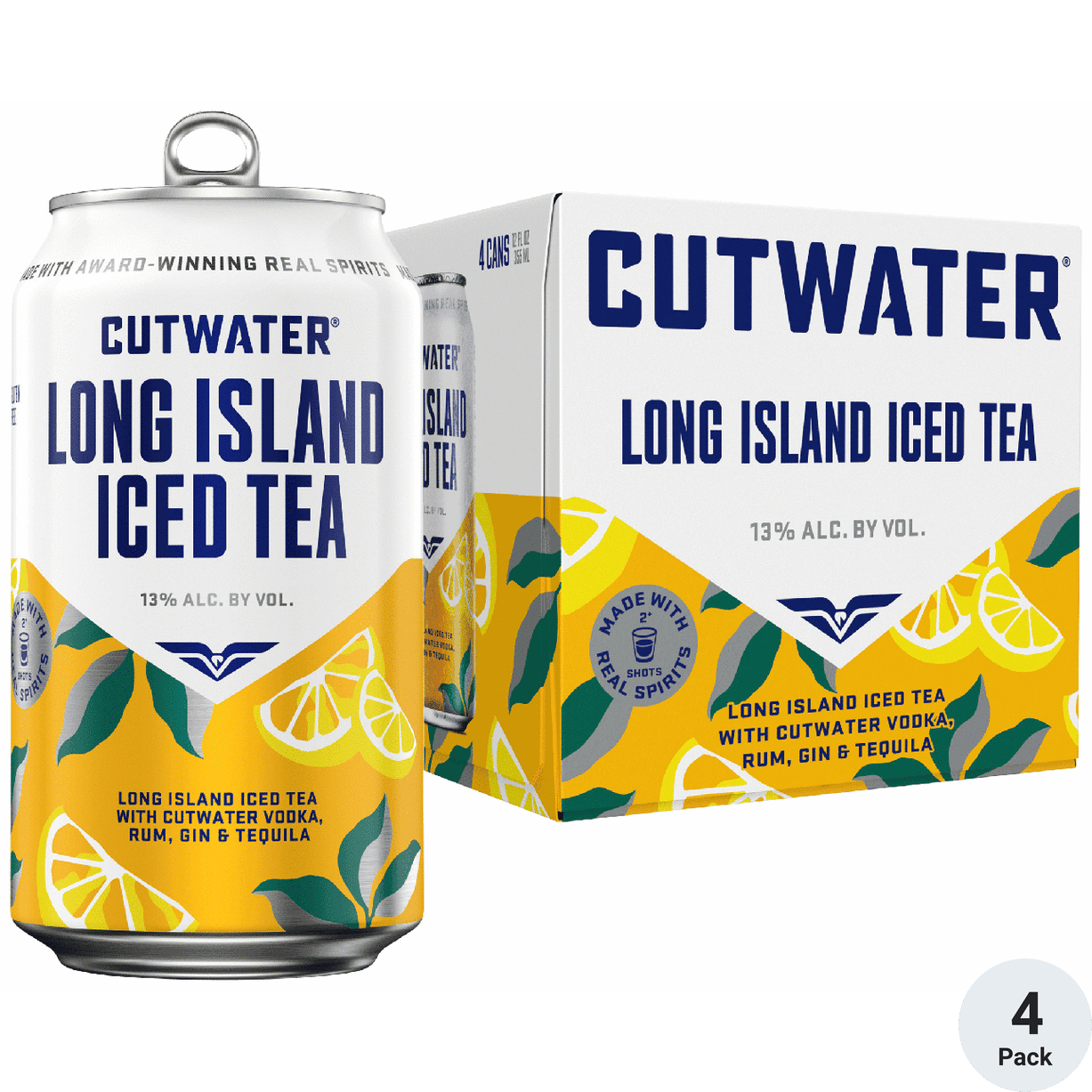CUTWATER LONG ISLAND TEA 4 PK CANS 12 OZ