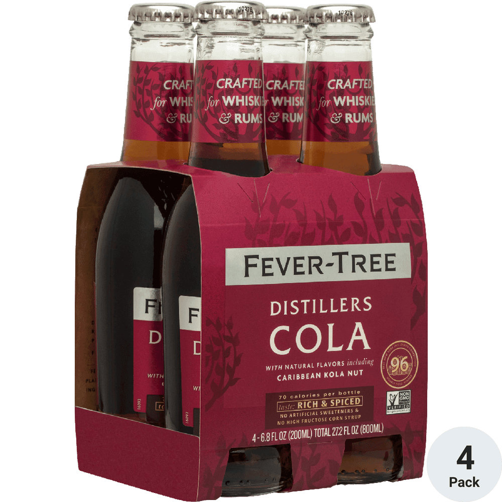 FEVER TREE DISTILLERS COLA (4 Pack) 200 ML