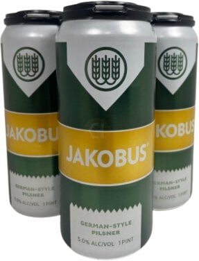 SCHILLING JAKOBUS GERMAN PILSNER 4 PACK CANS 16 OZ