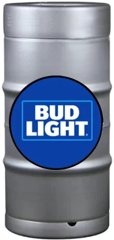 BUD LIGHT 1/6 BBL