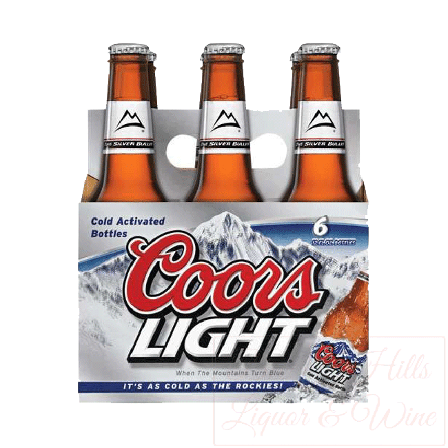 COORS LIGHT NR (6 Pack) 12 OZ