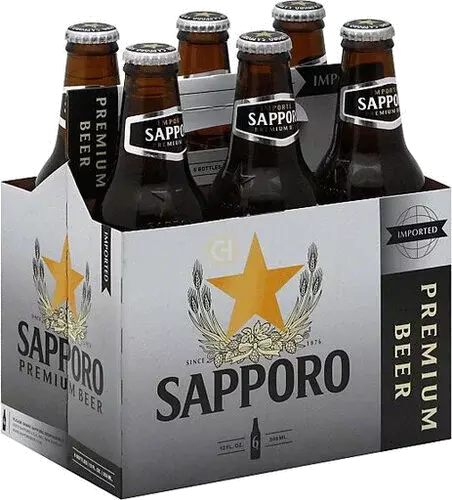 SAPPORO PREMIUM BEER 4/6 NR 12 OZ