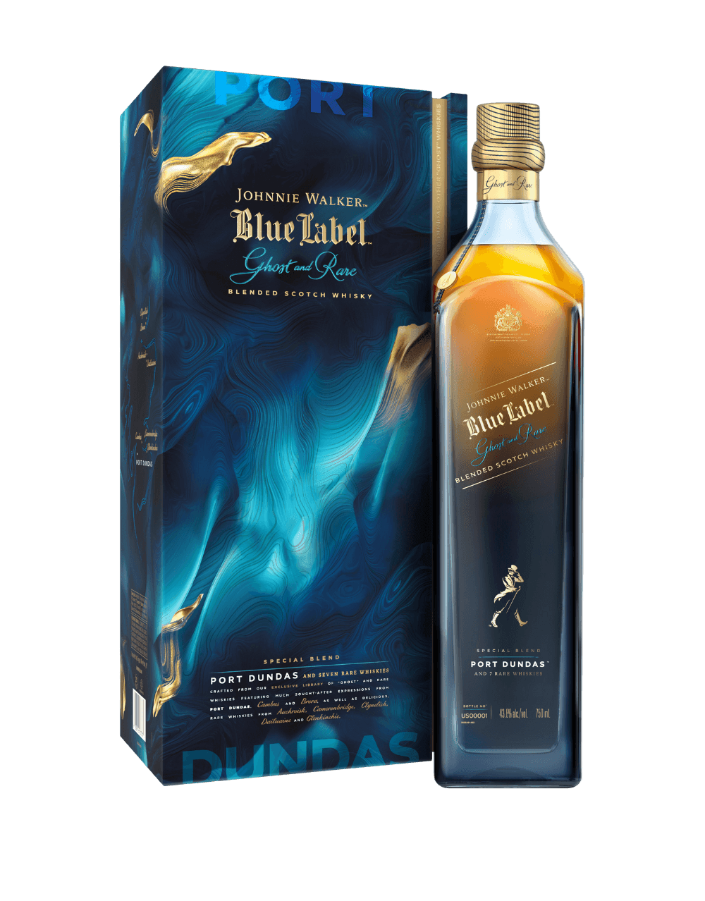 JOHNNIE WALKER BLUE 750 ML