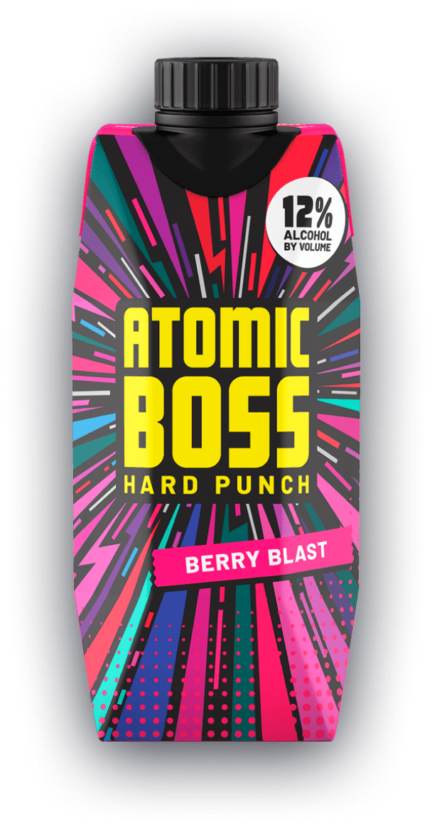ATOMIC BOSS BERRY BLAST 500ML