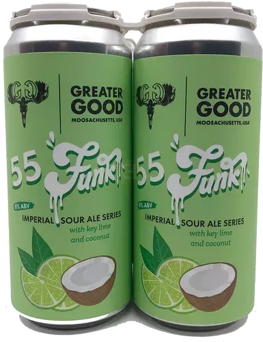 GREATER GOOD 55 FUNK SOUR 4 PACK CANS 16 OZ