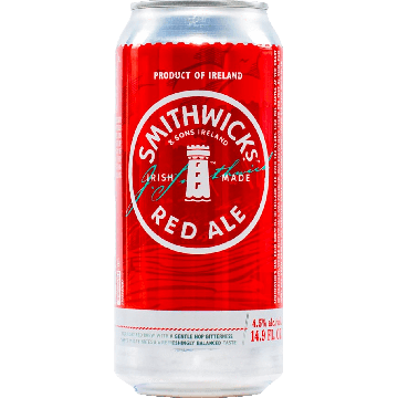 SMITHWICK'S IRISH ALE 6/4 CANS 16 OZ