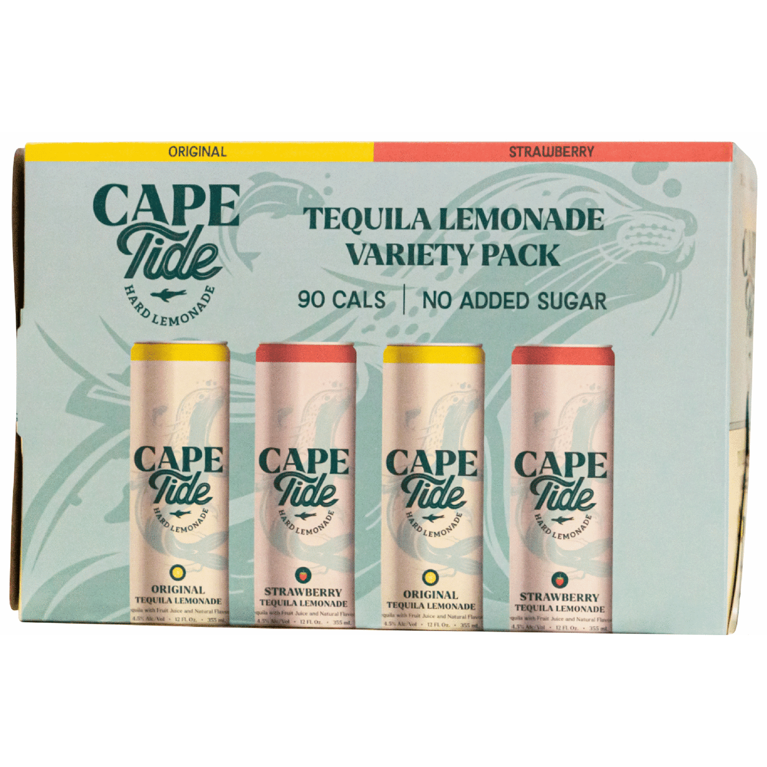 CAPE TIDE VARIETY TEA 8PK CANS 12 OZ