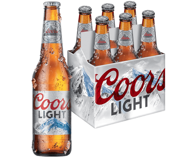 COORS LIGHT NR (6 Pack) 12 OZ