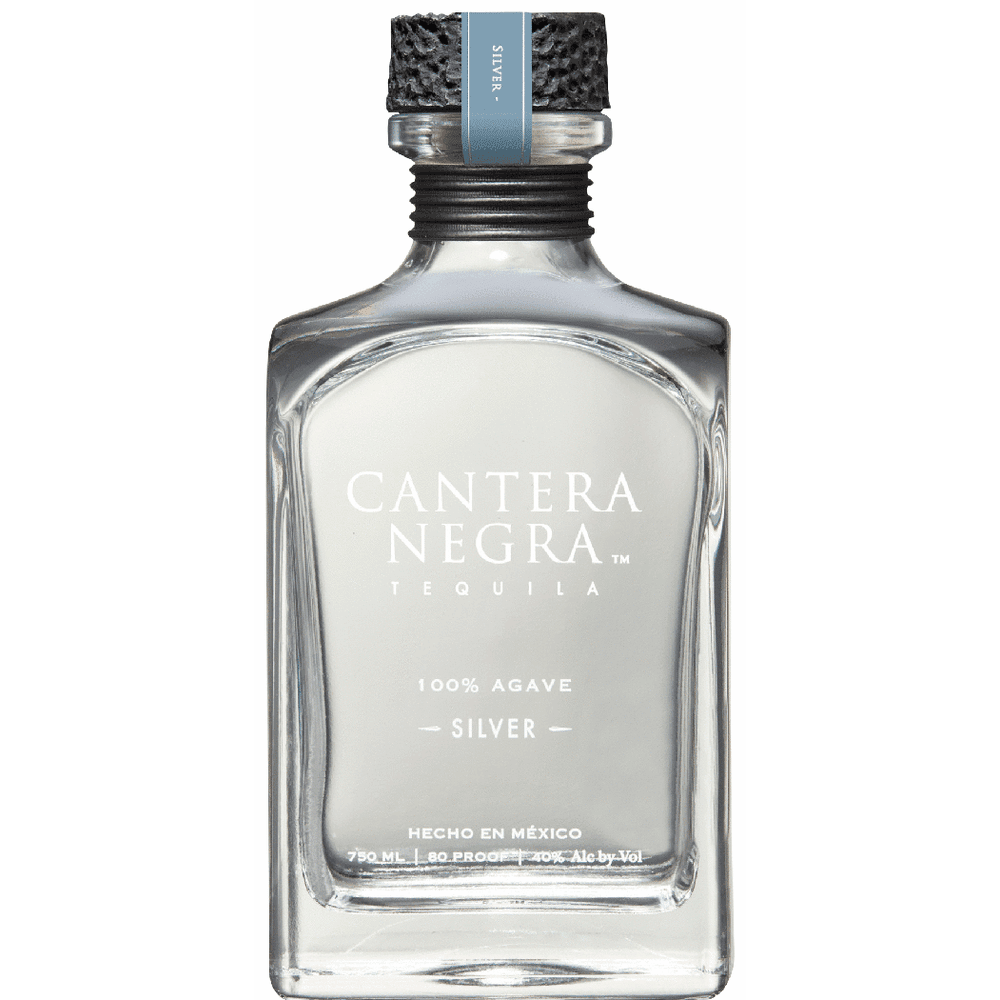 CANTERA NEGRA TEQUILA SILVER 750 ML